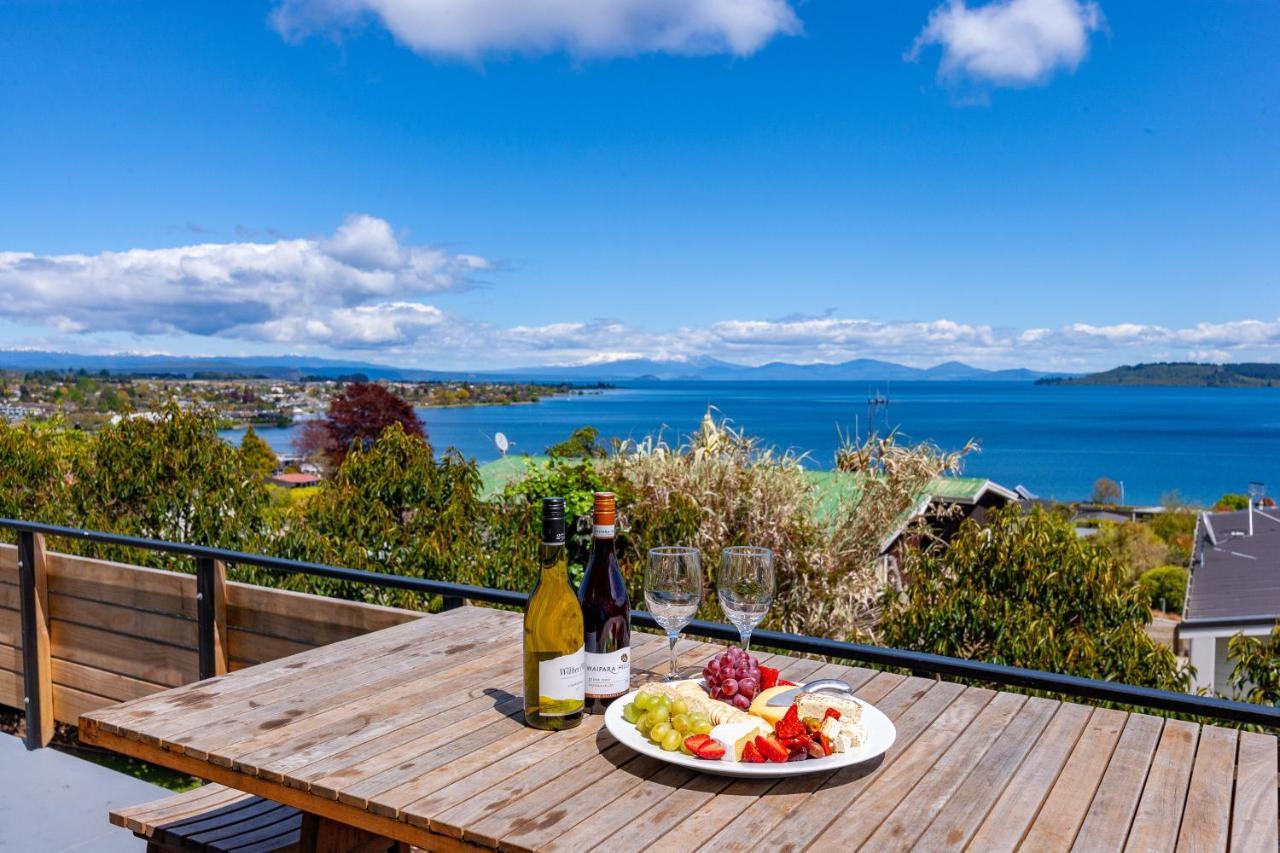 Lakeview Lookout Lago Lago Taupo Exterior foto